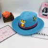 Hats for boys and girls aged 2 to 8, summer sun hats, children's straw hats, boys' sun hats, and cool fisherman hats details Picture